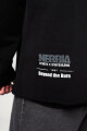 Pánská mikina Nebbia  Oversized Pullover Hoodie NO BS Black L - thumb (1)