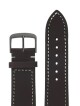 Kožený řemínek Junkers 22mm - hnědý/šedá spona - thumb (1)