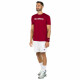Pánské tričko Tecnifibre  Club Cotton Tee Cardinal XL - thumb (2)