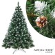 AmeliaHome Vánoční stromek Borovice s šiškami Lemmy, 120 cm - thumb (1)
