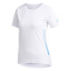Dámské tričko adidas  25/7 Rise Up N Run Parley white L - thumb (2)