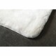 GEDY 96FY508002 Fuzzy koupelnová předložka bílá, 50 x 80 cm - thumb (3)