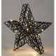 Vánoční LED hvězda Blackwire černá, 30 x 30 cm - thumb (0)