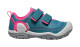 Dětská outdoorová obuv Keen Knotch Hollow Ds Blue Coral/Pink Peacock  US 13 - thumb (0)