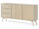 ArtPS Komoda TIMBER KSZ158 | béžová - thumb (3)