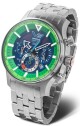 Vostok Europe Expedition North Pole Solar Power Chronograph VR42-595A733B - Náhradní modrý silikonový řemínek - thumb (0)