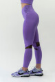 Dámské legíny Nebbia  FIT Activewear High-Waist Leggings purple L - thumb (2)