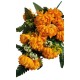 Umělá dekorativní  kytice Chryzantéma, oranžová, výška 60 cm - thumb (1)