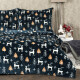 4Home Povlečení mikroflanel Nordic Deer, 140 x 200 cm, 70 x 90 cm - thumb (1)