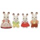Sylvanian Families Rodina "chocolate" králíků, nová - thumb (0)