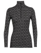 Icebreaker 250 Vertex LS Half Zip Alpine Geo Black/Snow - thumb (0)