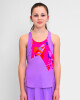 Dívčí tílko BIDI BADU  Spike Junior Tank Lilac/Pink 128 cm - thumb (3)