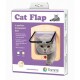 Cat Flap dvířka pro kočky bílá - thumb (1)