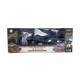 Teddies Tank RC TIGER I  se zvukem a světlem, 33 cm, na baterie + dobíjecí pack 40 MHz  - thumb (3)