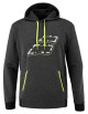 Pánská mikina Babolat  Aero Hood Sweat Black Heather XXL - thumb (0)