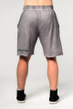 Pánské šortky Nebbia  Washed-off Gym Sweatshorts NO BS Light Grey M - thumb (3)