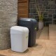 Denox Troya odpadkový koš 30 l, bílý, 30 l - thumb (1)