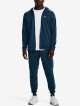 Pánská mikina Under Armour  Fleece FZ Hoodie-BLU S - thumb (1)
