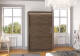 ArtAdrk Šatní skříň COLLIN | 120 cm Barva: Trufla - thumb (7)
