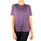 Dámské tričko Endurance  Athlecia Pasew Melange Seamless Tee Purple 36 - thumb (0)