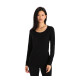 Dámské tričko Icebreaker Merino 200 Oasis LS Scoop Black M - thumb (2)