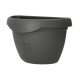 Plastia květináč samozavlažovací Siesta - na zeď 29 cm antracit - thumb (0)