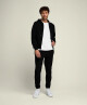 Pánská mikina Wilson  M  Team Zip Hoodie Black L - thumb (4)