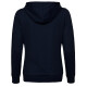 Dámská mikina Head  Club Rosie Hoodie Dark Blue/Yellow L - thumb (1)