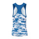 Dámské tílko K-Swiss  Hypercourt Stripe Tank Print/Classic Blue M - thumb (1)