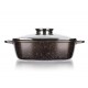 Banquet Pekáč s nepřilnavým povrchem PREMIUM Dark Brown 28 x 28 x 8 cm - thumb (2)