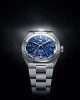 Nivada Grenchen F77 Titanium Lapis Lazuli - Canvas Velcro Strap - thumb (3)