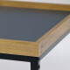 Konferenční stůl s hranou a obvodovou podnoží, 100 x 60 x 39 cm - thumb (6)
