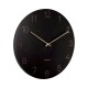 Karlsson 5762BK designové nástěnné hodiny, pr. 40 cm - thumb (1)