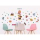 Samolepící dekorace Paw Patrol Friendship Fun, 65 x 85 cm - thumb (1)