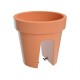 Prosperplast Květináč na zábradlí Lofly Railing terakota, 24,5 cm, 24,5 cm - thumb (0)