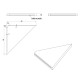 SAPHO AE200-0101 Abeline rohová police rockstone 20 x 20 cm, bílá mat - thumb (4)