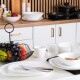 Altom Sada hlubokých talířů z opálového skla White harmony 22,5 cm, 6 ks - thumb (5)