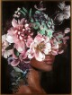 ArtFir Obraz WOMAN 466A | tmavě růžová 60 x 80 cm - thumb (0)