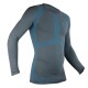 Pánské tričko Raidlight  Seamless LS S/M, černo-šedá - thumb (1)