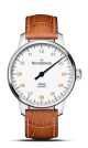 MeisterSinger N°03 38mm BM9901G - Světle hnědý vintage řemínek - thumb (1)