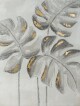 ArtFir Obraz LISTY 443 | šedá 60 x 80 cm - thumb (0)