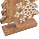 4Home Dekorace z mangového dřeva Snowflake Tree, 33 cm - thumb (2)