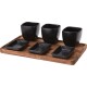 Servírovací set Acacia Black, 7 ks - thumb (0)