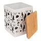 Orion Orion Dóza plech/bambus 11,5x11,5x14 cm MAZLÍČCI , S - thumb (1)