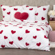 4Home Bavlněné povlečení Red Hearts, 160 x 200 cm, 70 x 80 cm - thumb (2)