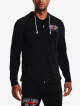 Pánská mikina Under Armour  Rival Try Athlc Dep FZ HD-BLK XL - thumb (0)