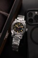 Nivada Grenchen Depthmaster Numerals Black - Black Leather - thumb (8)