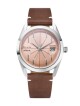 Nivada Grenchen Antarctic Salmon Spider - Brown Leather White Stitching - thumb (0)
