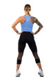Dámské legíny Nebbia  High-Waist ¾ Length Sporty Leggings 406 black XS - thumb (5)
