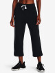 Dámské tepláky Under Armour  Rival Terry Flare Crop-BLK XS - thumb (0)